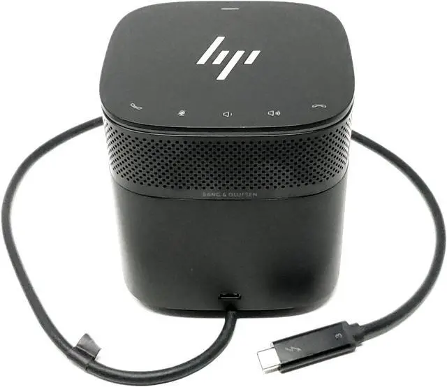 Main image of HP Thunderbolt Dock 120W G2 with Audio - for Notebook - 120 W - USB Type C - 5 x USB Ports - 3 x USB 3.0 - Network (RJ-45) - VGA - DisplayPort - Thunderbolt - Wired