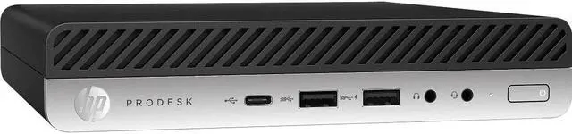 Main image of HP ProDesk 600 G4 Mini Desktop PC Intel i5-8500T 2.10GHz 16GB 256GB WIFI/BT W10P