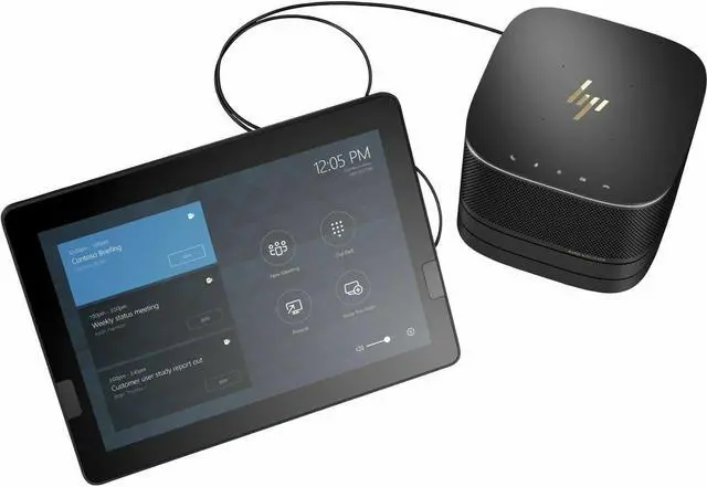 Main image of HP Elite Slice G2 PC With Zoom Rooms 12.3" Touch i5-7500T 8GB 128GB WIFI W10IoT