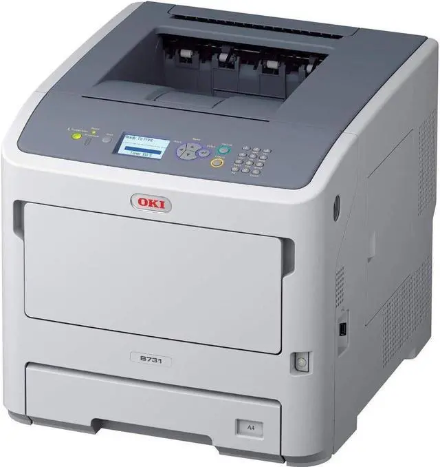 Main image of NEW OKI B731dn Monochrome Laser Printer 1200 x 1200 dpi 55 PPM Duplex Sealed Box