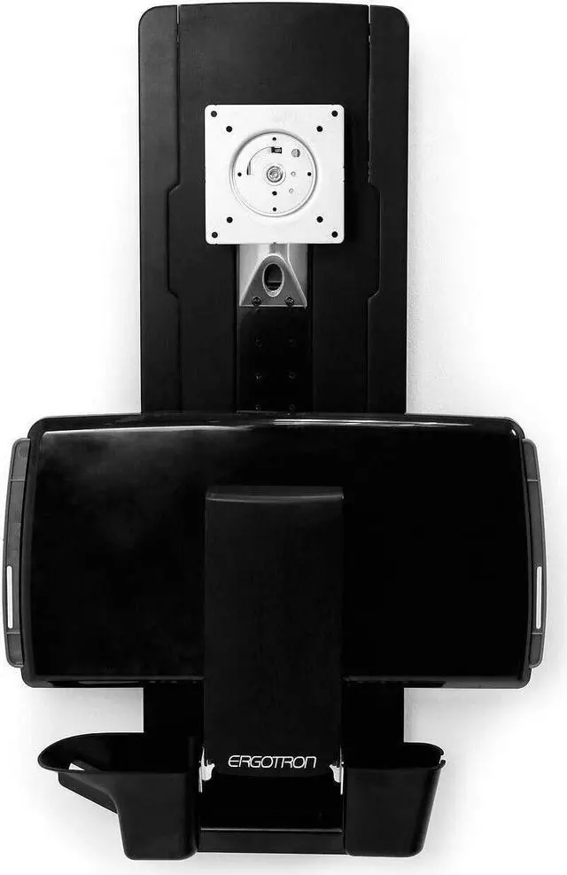 Alt view image 11 of 11 - ERGOTRON 61-080-085 StyleView Sit-Stand Vertical Lift, Patient Room (Black)