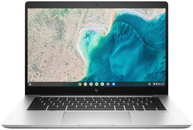 Main image of HP Elite c640 G3 14" Chromebook Enterprise Intel Celeron Penta-core (5 Core) 1.10 GHz 8 GB Total RAM 8 GB On-board Memory 64 GB Flash Memory Model 6P3J5UT#ABA