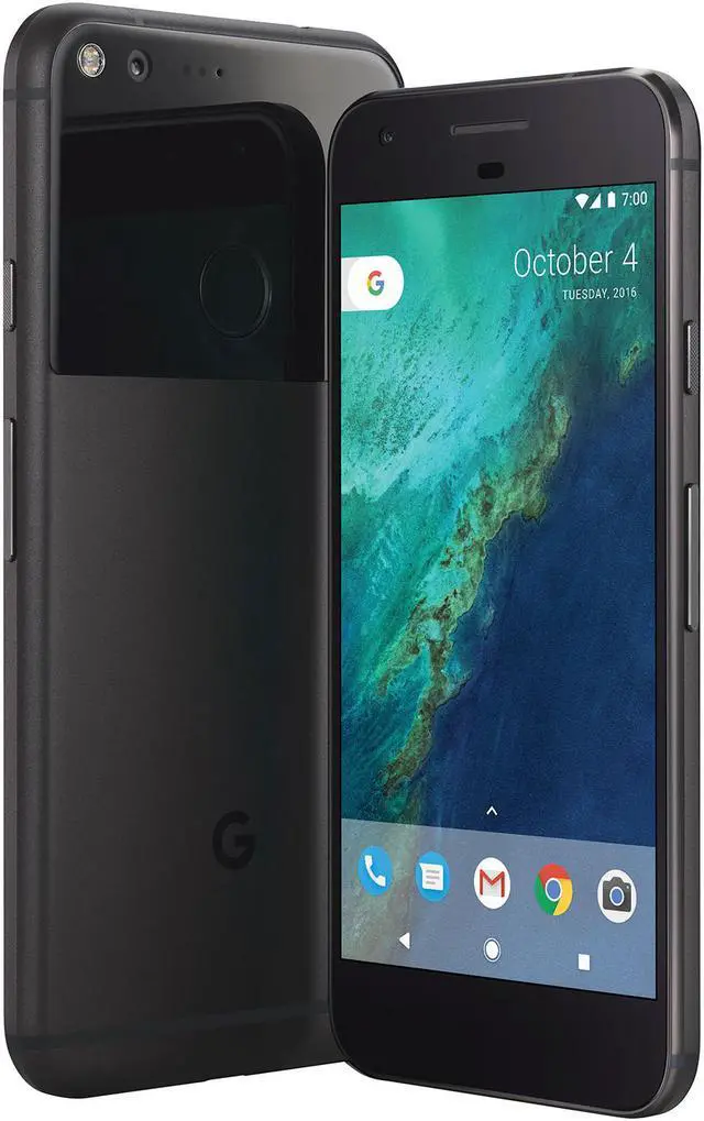 Main image of Google Pixel XL 32GB Unlocked GSM Phone w/ 12.3 MP Camera - Quite Black