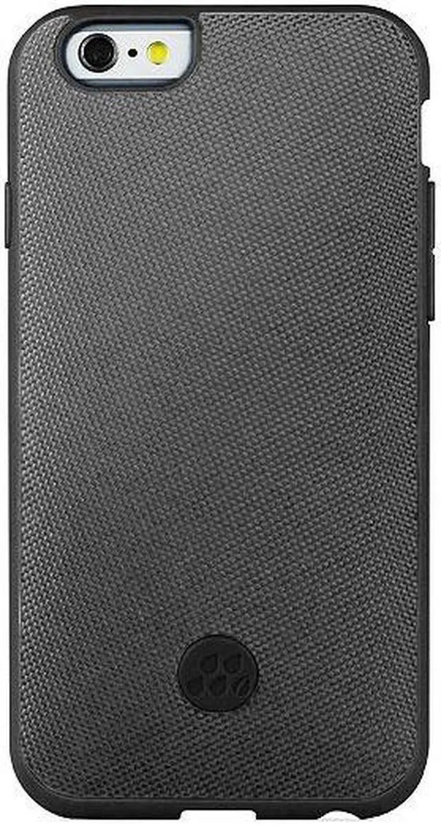 Alt view image 2 of 8 - Evutec Texture ST Series - Ballistic Nylon - Grey for iPhone 6/6S