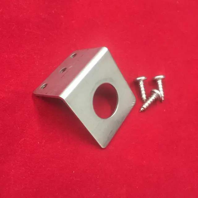 Alt view image 2 of 2 - Laird Technologies - 3/4" Hole Stainless Steel Trunk Groove Mount Bracket