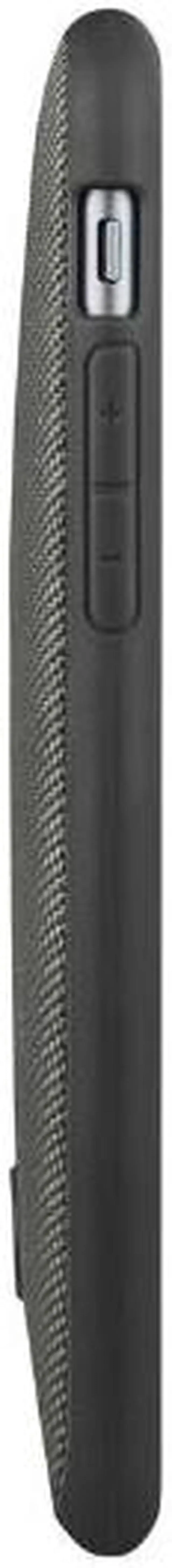 Alt view image 4 of 8 - Evutec Texture ST Series - Ballistic Nylon - Grey for iPhone 6/6S