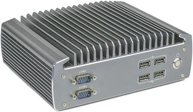 Alt view image 3 of 6 - Partaker Industrial Fanless Mini Computer Intel Core i3 6100U Dual Core 2 Lan Noiseless Mini PC Support 3G 4G SIM Card 8GB Ram 128GB SSD