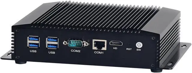 Alt view image 6 of 6 - Micro Firewall Appliance, Fanless Mini PC, OPNsense, Intel Core I5 8265U, VPN, Router PC, 6 x Intel 2.5GbE I225-V LAN, AES-NI, HDMI, SIM Slot, 8GB RAM, 512GB SSD