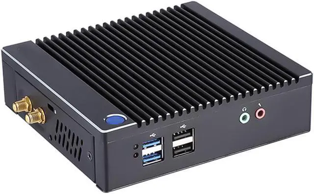 Alt view image 4 of 4 - Fanless Mini PC Windows 10 Intel Celeron N2940 1.83Ghz Small Desktop Computer 4GB Ram 128GB SSD WiFi/BT/HD-MI/VGA/Gigabit Ethernet Wake on lan