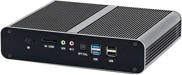 Alt view image 2 of 7 - Mini PC Intel Core i7 1065G7 2*RAM Slots Max 64GB DDR4 RAM Gaming Desktop Computer 2*HD-MI2.0 2*LAN 8*USB 16GB Ram 512GB SSD Windows 10 Pro