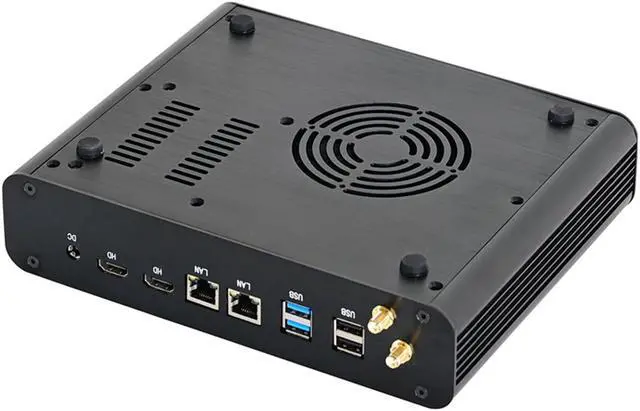 Alt view image 3 of 7 - Mini PC Intel Core i7 1065G7 2*RAM Slots Max 64GB DDR4 RAM Gaming Desktop Computer 2*HD-MI2.0 2*LAN 8*USB 16GB Ram 512GB SSD Windows 10 Pro