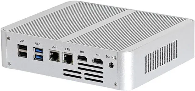 Alt view image 5 of 7 - Mini PC Intel Core i7 1065G7 2*RAM Slots Max 64GB DDR4 RAM Gaming Desktop Computer 2*HD-MI2.0 2*LAN 8*USB 16GB Ram 512GB SSD Windows 10 Pro