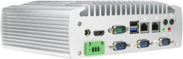 Alt view image 4 of 6 - Fanless Industrial Mini PC Intel Celeron J1900 Quad Core Dual Lan Linux/Windows Micro Computer Support RS232 RS485 COM HD-MI 4G RAM 128G SSD