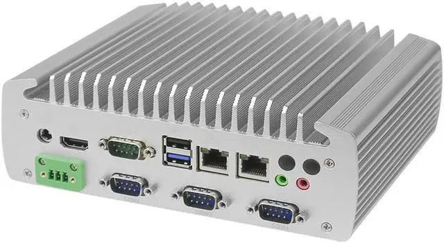 Alt view image 5 of 6 - Fanless Industrial Mini PC Intel Celeron J1900 Quad Core Dual Lan Linux/Windows Micro Computer Support RS232 RS485 COM HD-MI 4G RAM 128G SSD