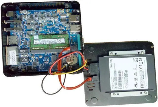 Alt view image 4 of 6 - Partaker Fanless Mini PC Nano Computer Dual Lan Pentium N3700 Quad Core 2xHD 1xDP 1xCOM Full HD 1080P Three Display 8G RAM 240G SSD