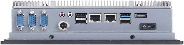 Alt view image 5 of 5 - 8 Inch Industrial Panel PC All In One PC Resistive Touch Screen Computer Front Panel IP65 Intel Celeron J1900 Processor Windows or Linux Dual Lan 1xHD-MI 3xCOM 4xUSB Fanless 4GB Ram 64GB SSD