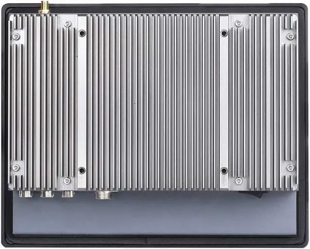 Alt view image 4 of 5 - 8 Inch Industrial Panel PC All In One PC Resistive Touch Screen Computer Front Panel IP65 Intel Celeron J1900 Processor Windows or Linux Dual Lan 1xHD-MI 3xCOM 4xUSB Fanless 4GB Ram 64GB SSD