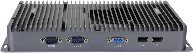 Alt view image 2 of 6 - Partaker Fanless Mini PC, Industrial Computer, IPC, Windows 11 or Linux Ubuntu, I5 8250U 8260U 8265U, PA-3046, TPM2.0, 9-36V, Watchdog, WOL, 4G Supported, 4 x LAN, 4 x COM, 16GB DDR4 256GB SSD