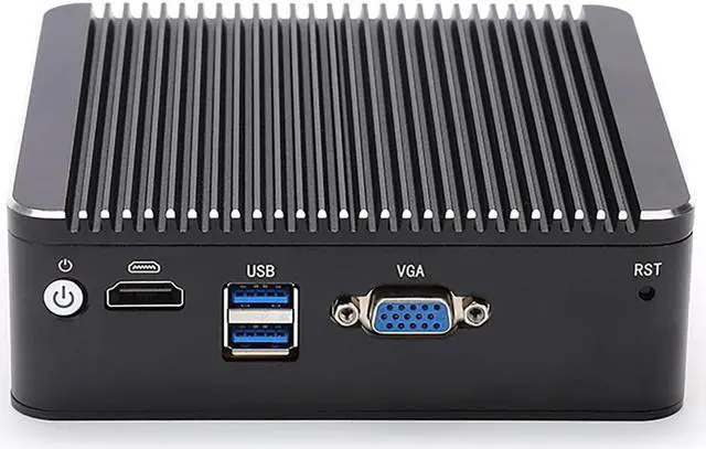 Alt view image 3 of 5 - Partaker Micro Firewall Appliance,Firewall Hardware,VPN,Router PC,Intel Celeron J4125,AES-NI,4 x Intel 2.5GbE I225-V LAN,2 x USB3.0, VGA, HDMI, Fanless(8GB Ram 128GB SSD)