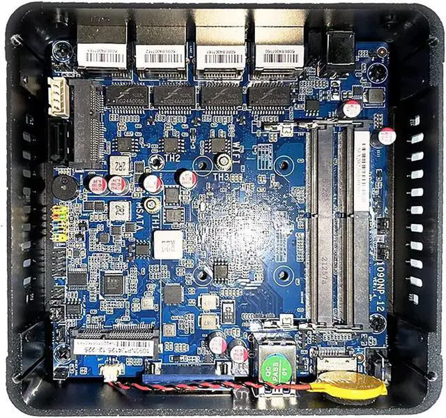 Alt view image 5 of 5 - Partaker Micro Firewall Appliance,Firewall Hardware,VPN,Router PC,Intel Celeron J4125,AES-NI,4 x Intel 2.5GbE I225-V LAN,2 x USB3.0, VGA, HDMI, Fanless(8GB Ram 128GB SSD)