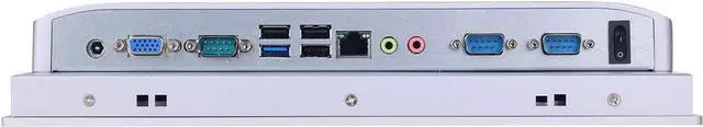 Alt view image 5 of 5 - Partaker 12.1 Inch TFT LED Industrial Panel PC, High Temperature 5-Wire Resistive Touch Screen, Intel J1900, Windows 10 Pro or Linux Ubuntu, A2, VGA, 4 x USB, LAN, 3 x COM, 4G RAM, 64G SSD