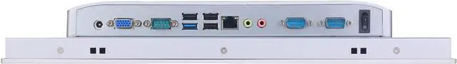 Alt view image 5 of 5 - Partaker 15.6 Inch TFT LED Industrial Panel PC, 10-Point Projected Capacitive Touch Screen, Intel J1900, Windows 10 Pro or Linux Ubuntu, A6, VGA, 4 x USB, LAN, 3 x COM, 4G RAM, 64G SSD