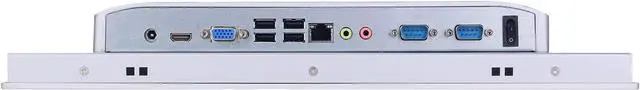 Alt view image 4 of 5 - Partaker 15 Inch TFT LED IP65 Industrial Panel PC, 10-Point Projected Capacitive Touch Screen, Intel 3th Core I5, Windows 10 Pro or Linux Ubuntu, A4, VGA, HDMI, LAN, 2 x COM, 8G RAM, 256G SSD 1TB HDD