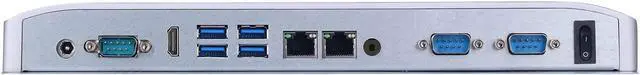 Alt view image 5 of 5 - Partaker 21.5 Inch TFT LED Industrial Panel PC, High Temperature 5-Wire Resistive Touch Screen, Intel J6412, Windows 10 Pro, A16, HDMI, 2 x LAN, 3 x COM, 8G RAM, 256G SSD