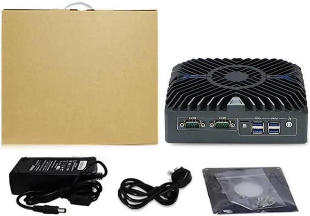 Alt view image 6 of 6 - Fan Mini PC, 12th Gen Mini Computer, Intel Core I7 1255U, N7, Windows 11 or Linux Ubuntu, 3 x Intel i225-V 2.5G Lan, 3 x HD 4K Display, 2 x COM, 32GB DDR5 512GB SSD