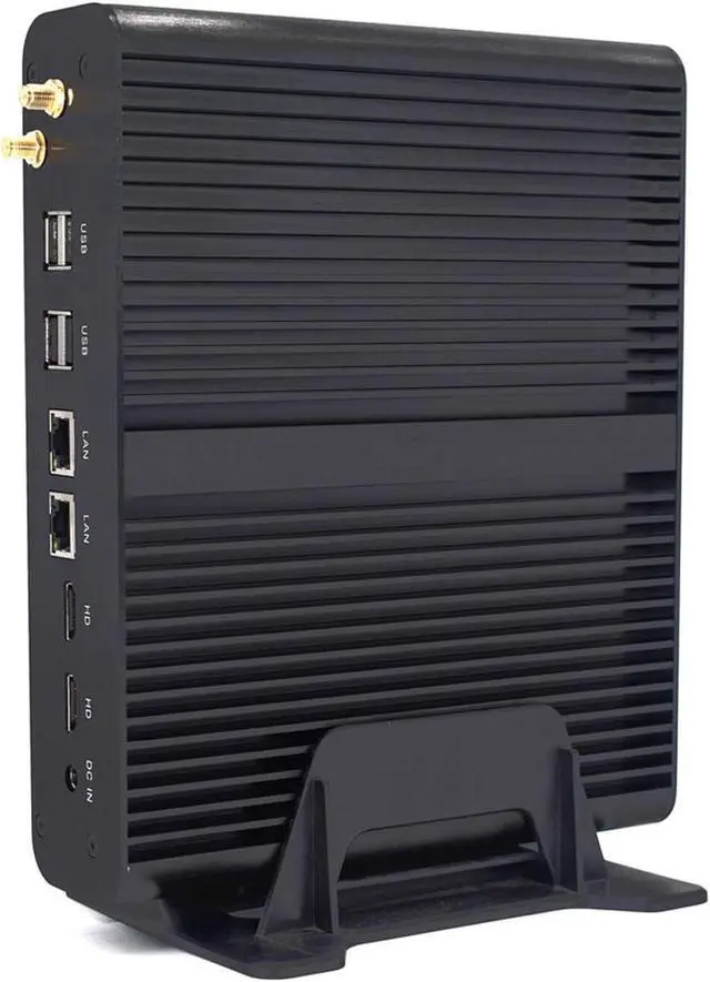 Alt view image 5 of 7 - Fanless Mini PC, Mini Desktop Computer, HTPC, Intel Core I7 4500U/4650U, Partaker B2, Windows 11 Pro, 2 x HDMI, 2 x LAN, 4 x USB3.0, 4 x USB2.0, Optical, 16GB RAM 512GB SSD