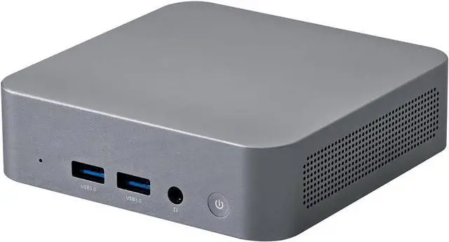 Alt view image 4 of 5 - Partaker 4K Mini PC, Desktop Computer, HTPC, Kodi Box, Core I7 1185G7, Windows 11, B10, 2 x Full Featured Type-C, 2 x HDMI2.0b, Support TypeC PD, 32GB RAM, 1TB M.2 SSD