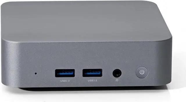 Alt view image 3 of 5 - Partaker 4K Mini PC, Desktop Computer, HTPC, Kodi Box, Core I7 1185G7, Windows 11, B10, 2 x Full Featured Type-C, 2 x HDMI2.0b, Support TypeC PD, 32GB RAM, 1TB M.2 SSD
