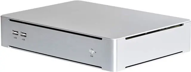 Alt view image 2 of 5 - Partaker Mini PC, Desktop Computer, Gaming Computer, Intel XEON D-1581, Windows 11, B17, AMD Radeon RX 6400 4G Graphic, DP1.4a, HDMI2.1, 8G RAM, 256G SSD