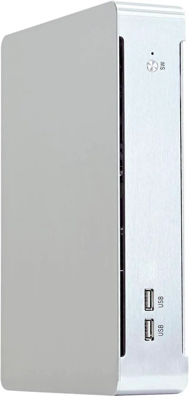 Alt view image 3 of 5 - Partaker Mini PC, Desktop Computer, Gaming Computer, Intel XEON D-1581, Windows 11, B17, AMD Radeon RX 6400 4G Graphic, DP1.4a, HDMI2.1, 8G RAM, 256G SSD