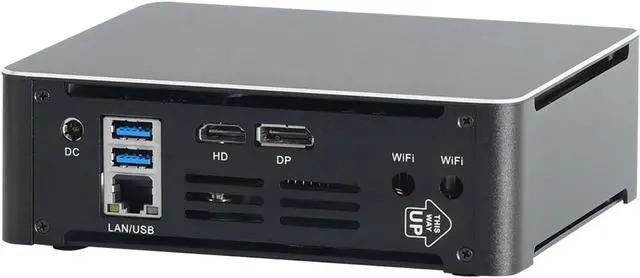 Main image of Partaker Mini PC, Desktop Computer, Intel Core I7 1360P, Windows 11 Pro, B12 Black, DP1.4a, HDMI2.1, 6 x USB3.0, Full Feature Type-C, Smart Fan, 64G RAM, 1TB SSD