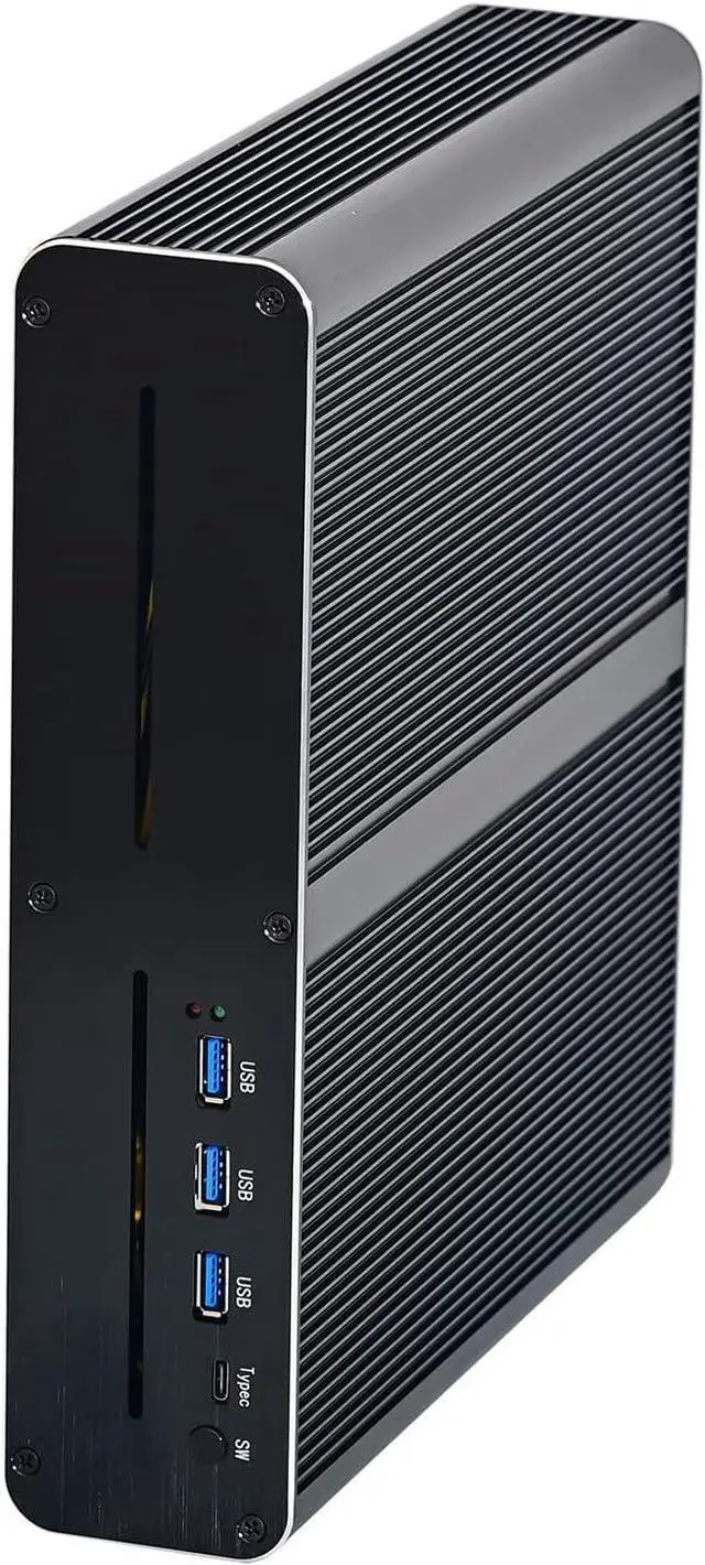 Alt view image 4 of 6 - Partaker Mini PC, Gaming Computer, HTPC, Intel Core I9 10980HK, GTX 1060 3G, Windows 11 Pro or Linux Ubuntu, B28, DVI, DP, HDMI, TypeC, 16G RAM, 256G SSD