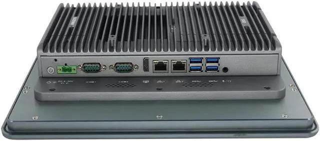 Alt view image 5 of 7 - Partaker 12.1 Inch Industrial IP65 Front Panel PC, Multi Touch Resistance Touch Screen, J6412, Windows 11, A19, 2 x COM, HDMI, 2 x LAN, TPM2.0, 9-36V 2Pin Phoenix, 16G RAM, 256G SSD