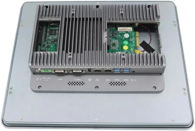 Alt view image 6 of 6 - Partaker 15 Inch Industrial IP65 Front Panel PC, Multi Touch Resistance Touch Screen, I3 10110U, Windows 11, A20, TPM2.0, 2 x COM, HDMI, 2 x LAN, 9-36V 2Pin Phoenix, 8G RAM, 128G SSD