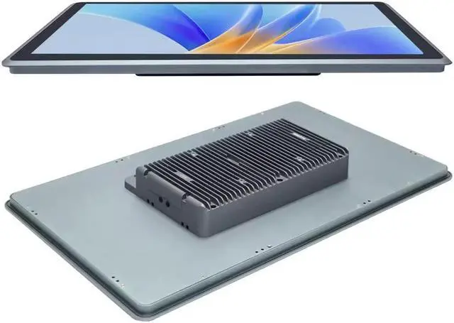 Alt view image 7 of 7 - Partaker 21.5 Inch TFT LED Industrial IP65 Front Panel PC, Resistance Touch Screen, I7 10810U, Windows 11, A22, TPM2.0, 2 x COM, HDMI, 2 x LAN, 9-36V 2Pin Phoenix, 32G RAM, 1TB SSD
