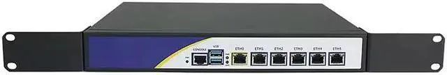 Alt view image 3 of 7 - Partaker Firewall, OPNsense, VPN, Network Security Appliance, Router PC, Intel Core I5 2520M / 2540M, R03, 6 Intel Gigabit LAN, AES-NI, 2USB, COM, VGA, Fan, 4GB RAM 32GB SSD
