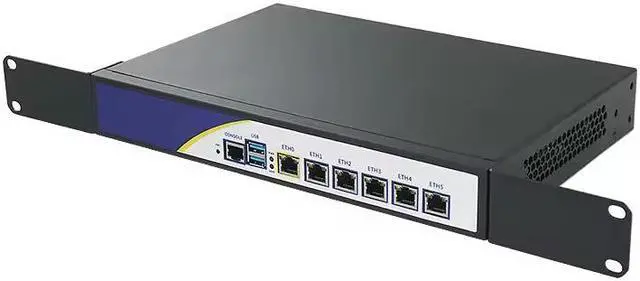 Alt view image 2 of 7 - Partaker Firewall, OPNsense, VPN, Network Security Appliance, Router PC, Intel Core I5 2520M / 2540M, R03, 6 Intel Gigabit LAN, AES-NI, 2USB, COM, VGA, Fan, 4GB RAM 32GB SSD