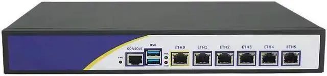 Alt view image 5 of 7 - Partaker Firewall, OPNsense, VPN, Network Security Appliance, Router PC, Intel Core I5 2520M / 2540M, R03, 6 Intel Gigabit LAN, AES-NI, 2USB, COM, VGA, Fan, 4GB RAM 32GB SSD