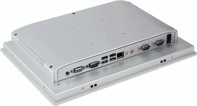 Alt view image 3 of 5 - Partaker 13.3 Inch TFT LED Industrial Panel PC, High Temperature 5-Wire Resistive Touch Screen, 4th Core I3, Windows 10 Pro or Linux Ubuntu, A3, VGA, HDMI, LAN, 2 x COM, 4G RAM, 64G SSD