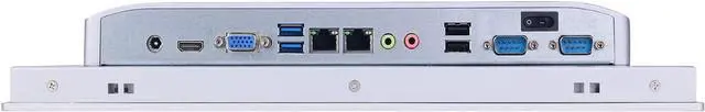 Alt view image 4 of 5 - Partaker 15 Inch TFT LED IP65 Industrial Panel PC, High Temperature 5-Wire Resistive Touch Screen, I7 6500U, Win 11 Pro or Linux Ubuntu, A5, VGA, HD, 2 x LAN, 2 x COM, 16G RAM, 128G SSD