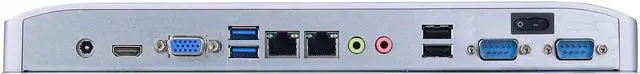 Alt view image 5 of 5 - Partaker 15 Inch TFT LED IP65 Industrial Panel PC, High Temperature 5-Wire Resistive Touch Screen, I7 6500U, Win 11 Pro or Linux Ubuntu, A5, VGA, HD, 2 x LAN, 2 x COM, 16G RAM, 128G SSD