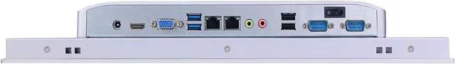 Alt view image 4 of 5 - Partaker 17 Inch TFT LED IP65 Industrial Panel PC, High Temperature 5-Wire Resistive Touch Screen, I5 8265U, Win 11 Pro or Linux Ubuntu, A9, VGA, HD, 2 x LAN, 2 x COM, 8G RAM, 128G SSD