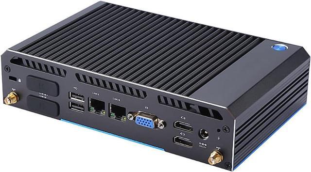 Alt view image 4 of 5 - Partaker Industrial PC, Fanlesss Mini PC, Mini Computer, Windows 110 Pro or Linux Ubuntu, I5 5200U 5300U, GF2, PXE, WOL Supported, Type-C, 2 x COM, 2 x LAN, VGA, 2 x HDMI, 16G RAM, 256G SSD
