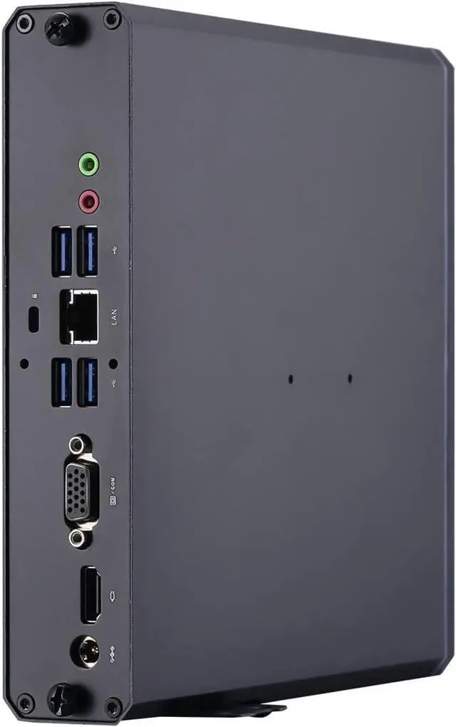 Alt view image 2 of 5 - Partaker Mini PC, Desktop Computer, HTPC, Windows 11 Pro or Linux Ubuntu, I5 10400, GF3, PXE, WOL Supported, HDMI, COM, LAN, Lock Slot, Vesa Mount, 8G RAM, 256G SSD