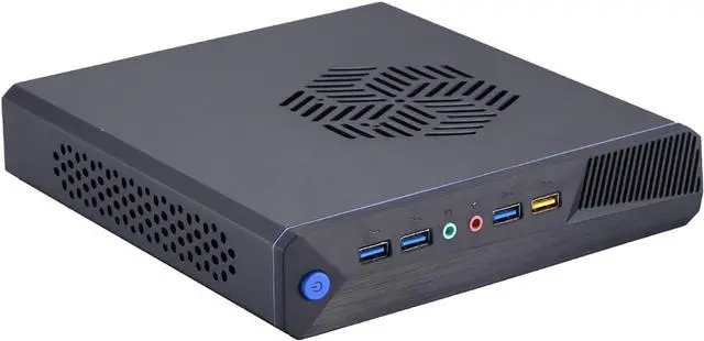 Alt view image 4 of 5 - Partaker Mini PC, Desktop Computer, HTPC, Windows 11 Pro or Linux Ubuntu, I5 10400, GF3, PXE, WOL Supported, HDMI, COM, LAN, Lock Slot, Vesa Mount, 8G RAM, 256G SSD