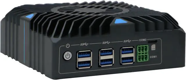 Alt view image 6 of 7 - Partaker Micro Firewall Appliance, Mini Firewall PC, OPNsense, VPN, Industrial Mini PC, I5 8260U, C2, 4 x I210 I211 LAN, 2 x COM, HD, TPM2.0, 9-36V, 32G RAM, 512G SSD
